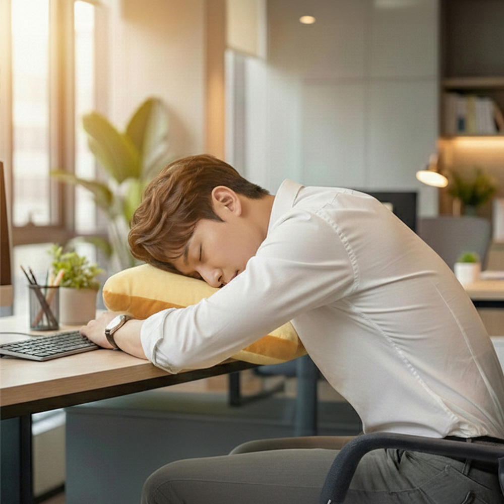 警示牌抱枕 【大款/小款】 靠枕 趣味造型 告示牌 搞怪 午睡枕 靠腰墊 趴睡枕 小心老腰 搞怪 創意 禮物 護腰神器, , large