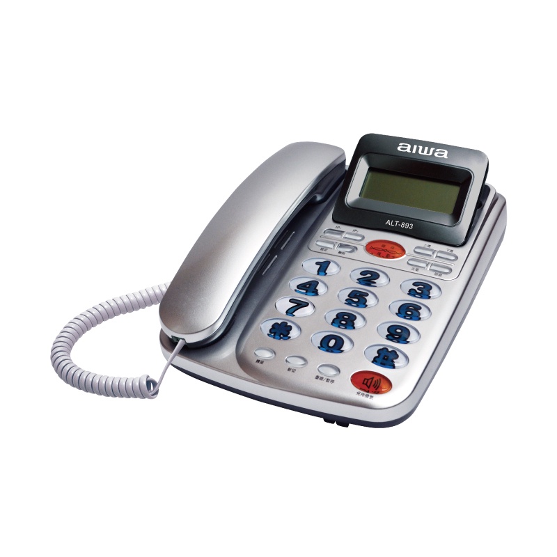 AIWA 愛華 超大字鍵有線電話 ALT-893, , large