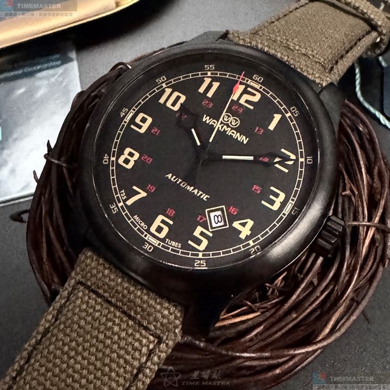 [TIMEMASTER] WAKMANN watch, 44mm, WA00041