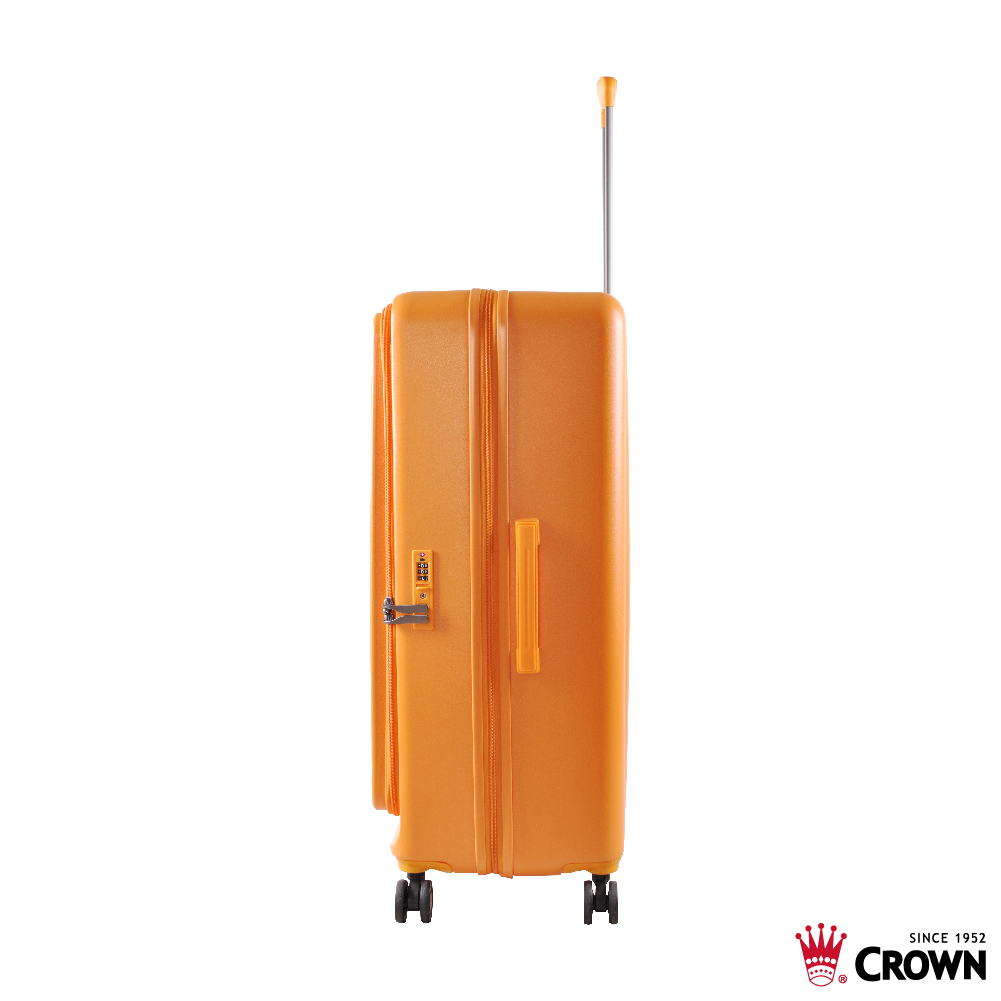 【CROWN】Airstride 28吋擴充登機箱-琥珀橘, , large