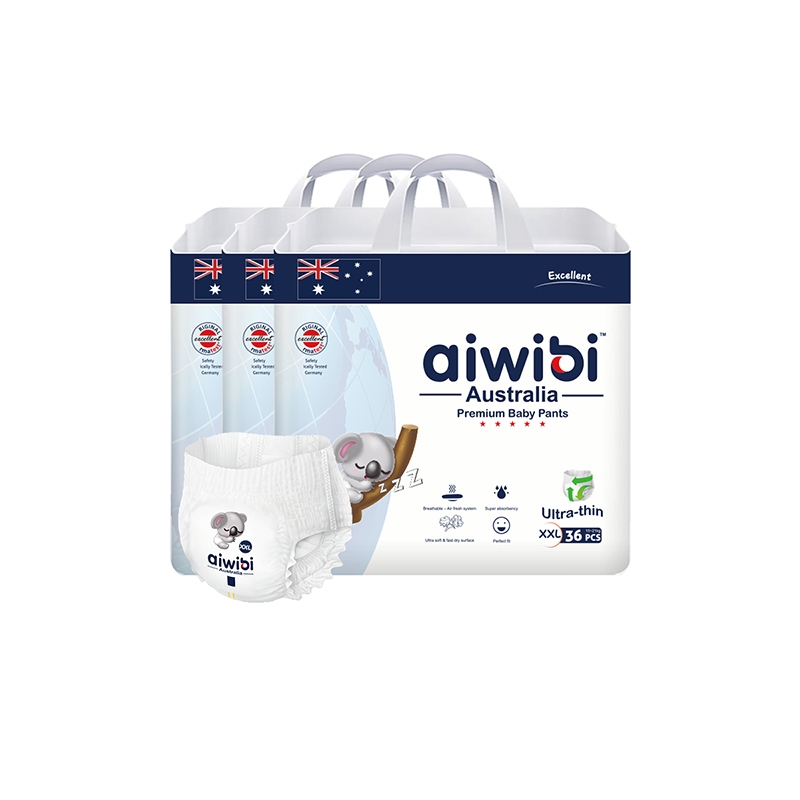 Aiwibi 愛薇彼 零觸感瞬吸褲型紙尿褲 M(三包裝) 紙尿褲 嬰兒紙尿褲 尿布 褲型 超薄透氣, , large