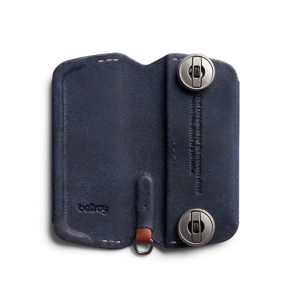 Bellroy 磁吸式鑰匙包 鑰匙圈 優質皮革 Key Cover Plus 系列 第三版-深海藍, , large
