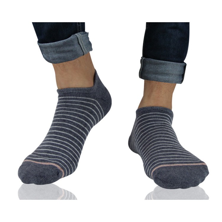 【BVD】低口直角細紋男襪-B255 男襪 短襪 低口襪, , large