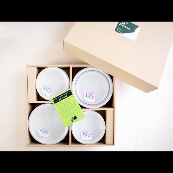 【毓秀堂】AWASAKA 北歐花卉保鮮盒5入組, , large