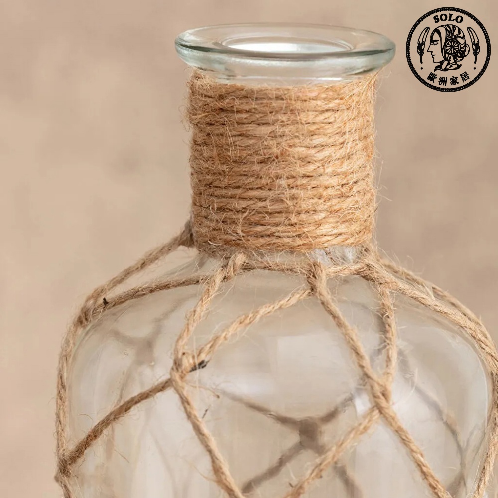 【SOLO Vintage】LCW Home 24cm Flower Vase Wine Bottle Decoration Made in Turkey, , large