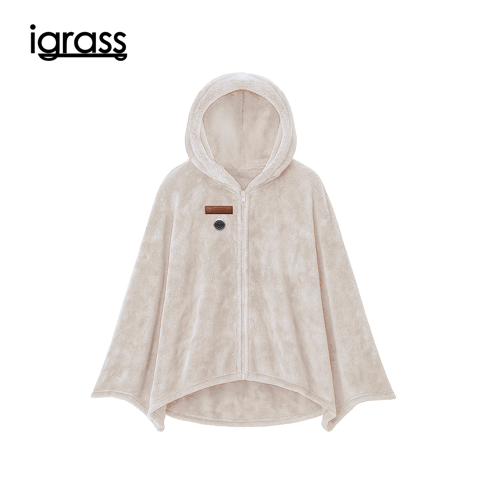 igrass outdoor heated shawl/blanket - Morning Mist Apricot