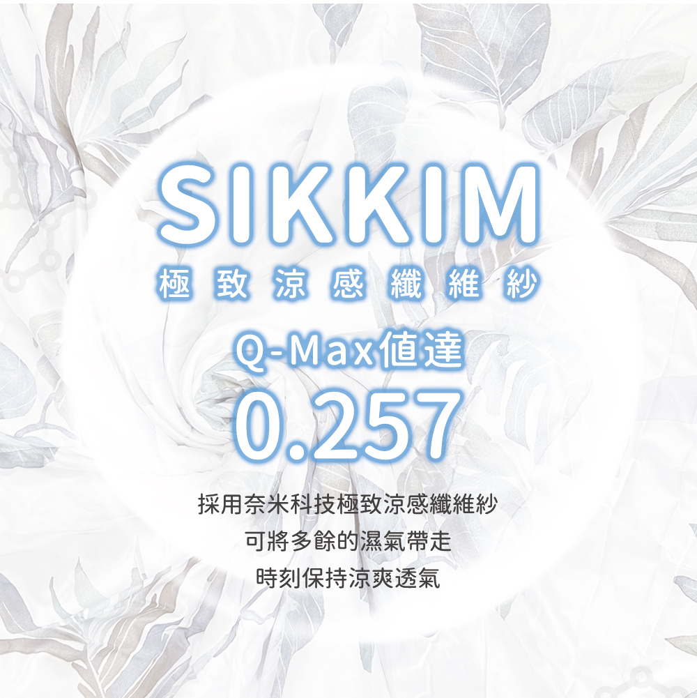 【生命磁】盛夏涼品印花涼感石墨烯能量被 石墨烯 涼被 四季毯 涼感紗, , large