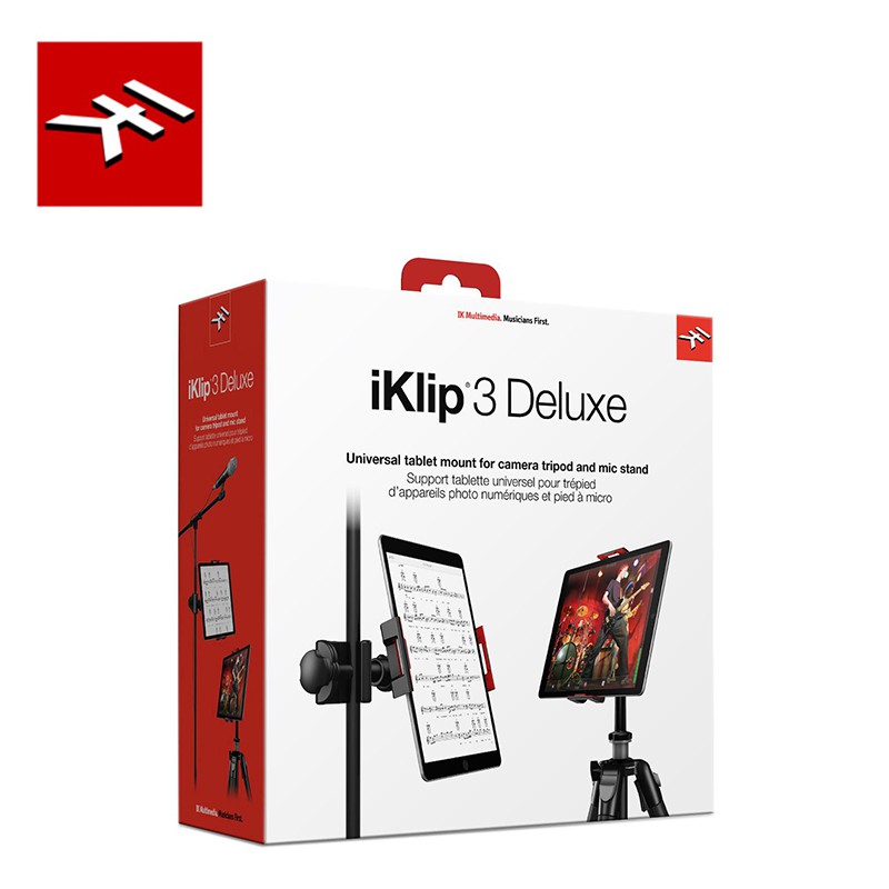 IK Multimedia iKlip 3 Deluxe 平板專用支架夾【敦煌樂器】, , large