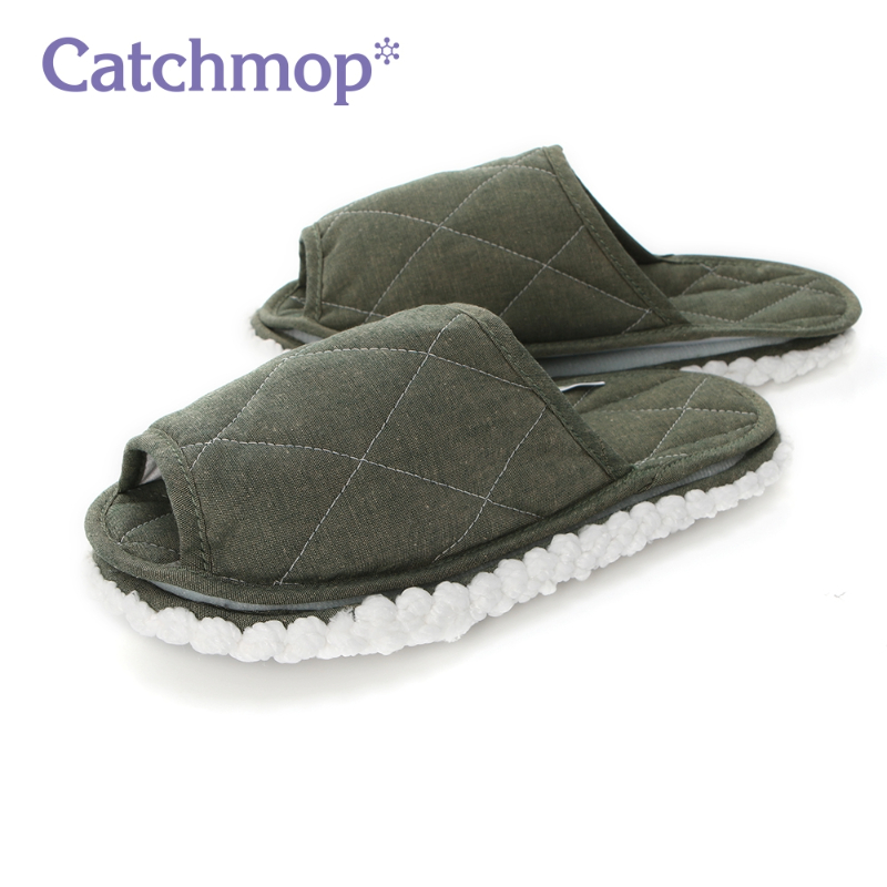【THE LOEL】Catchmop 神奇可換底加厚拖鞋  (橄欖綠), , large