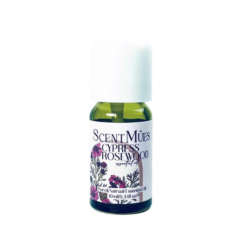 【ScentMûes森繆斯】光影系列 絲柏玫瑰木純精油 10ml (木質花香森林氣息), , large