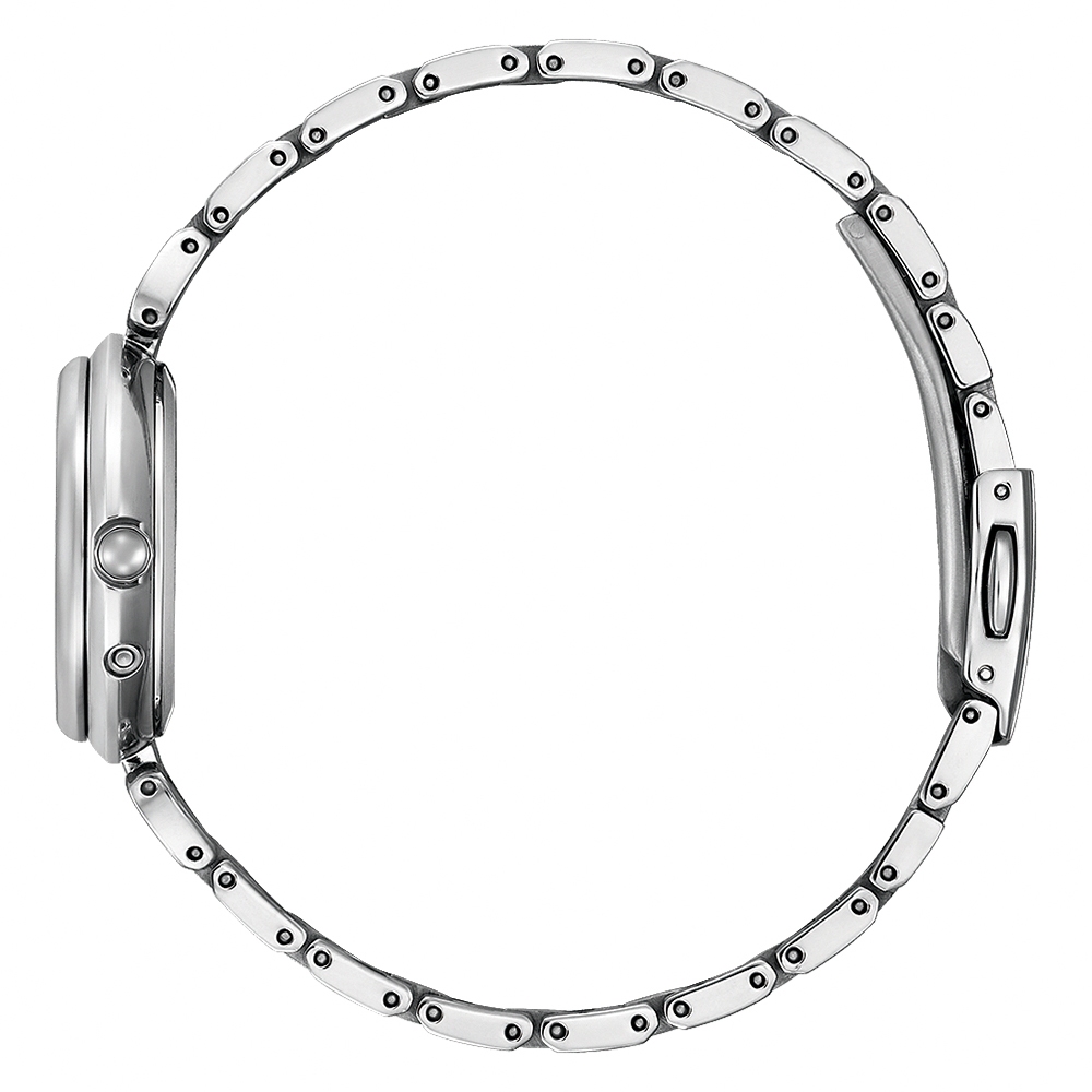 CITIZEN 星辰 XC 月虹 限量 光動能鈦金屬電波鑽石女錶 送禮推薦 ES9460-70L, , large