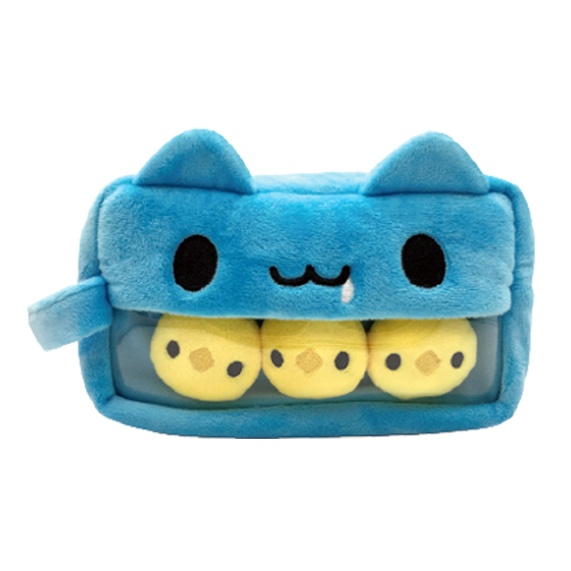 [九越]咖波小雞絨毛筆袋, , large