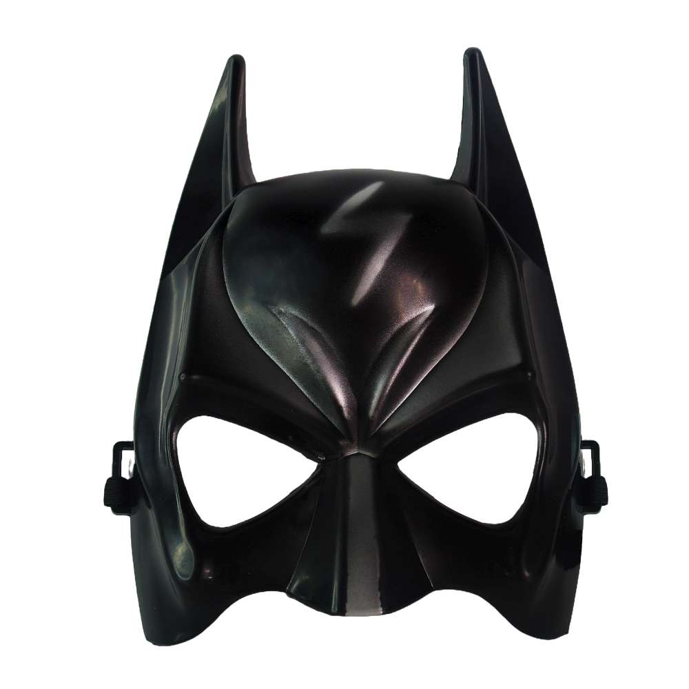 摩達客★萬聖派對變裝扮★黑色閃電大蝙蝠造型面具★Cosplay, , large