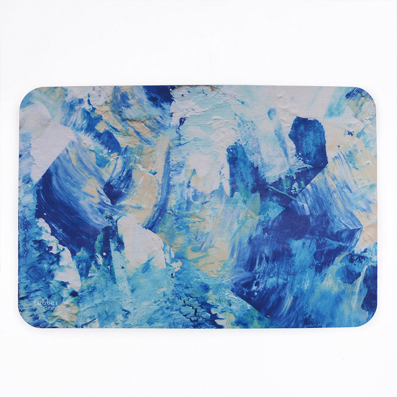 【怪獸】rubber anne 軟式珪藻土居家萬用地墊 (75x45cm) -那年夏天, , large