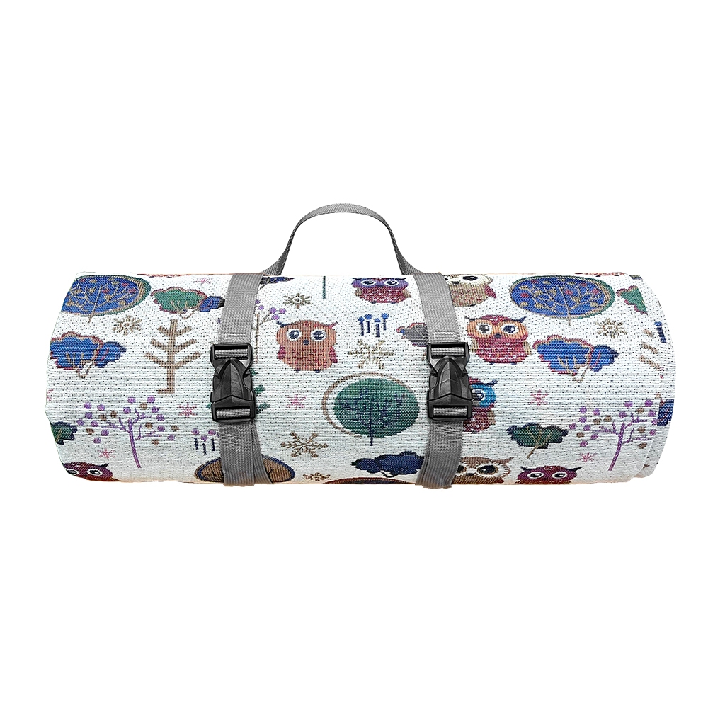 Woven Cotton Picnic Blanket 300x300cm, , large