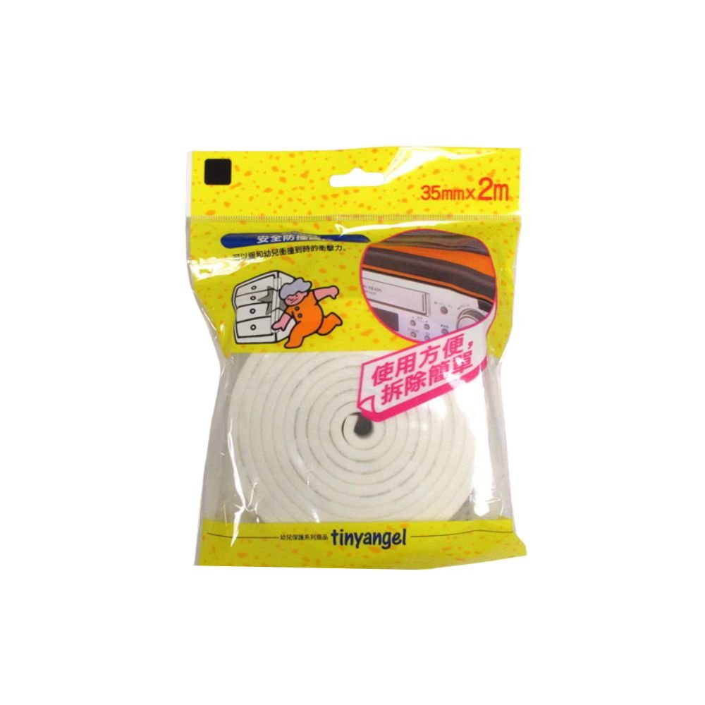 安全防撞護條 2M*35mm*1mm, (白)M6261, large