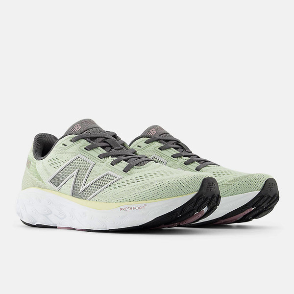New Balance Fresh Foam X 880 V14 女 慢跑鞋 D寬楦 緩震 綠灰 [W880N14], , large