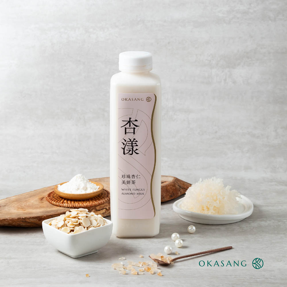 [日進生技]O卡桑珍珠杏仁美妍茶｜ 青春美麗 ｜ 1000ml*1, , large