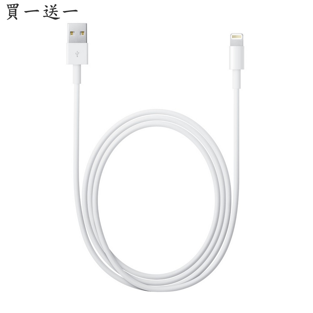 [買一送一] Apple iPhone, iPad, iPod Lightning 對 USB 連接線 (1公尺), , large