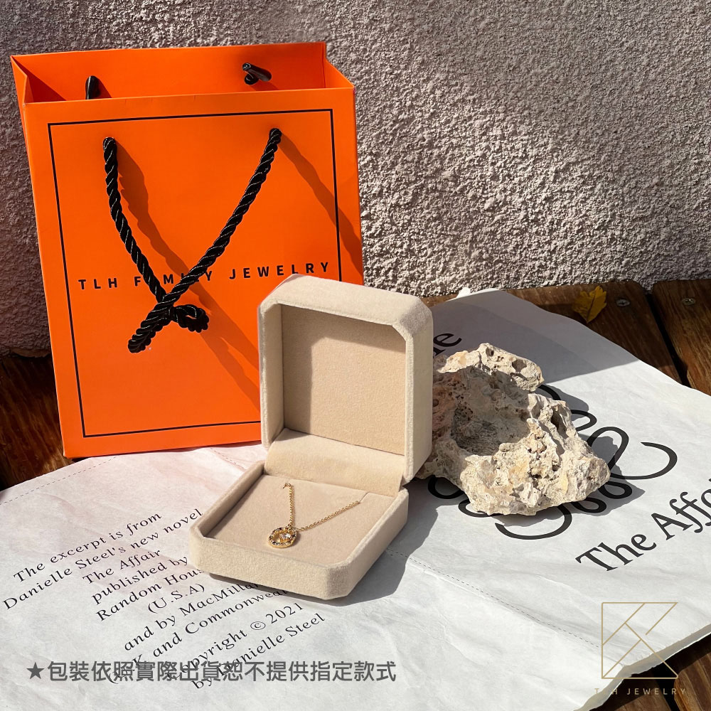 【TLH】黃金墜項鍊 純金999 水波美人魚 約重0.05錢±0.01, , large