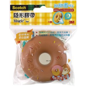 3M  810DD雙色甜甜圈膠台(多色)草莓+巧克力, , large