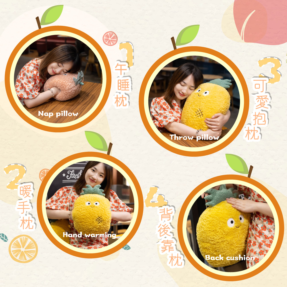 [ Pure Sleep ] Cozy Fruit Hand Warmer, , large