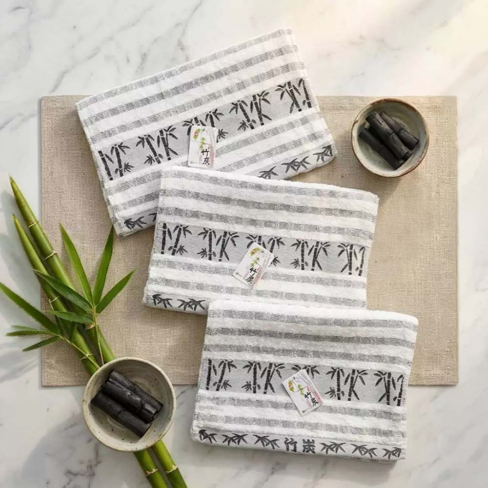 凱美棉業| MIT台灣製 精梳棉抗菌除臭純棉竹炭毛巾, , large