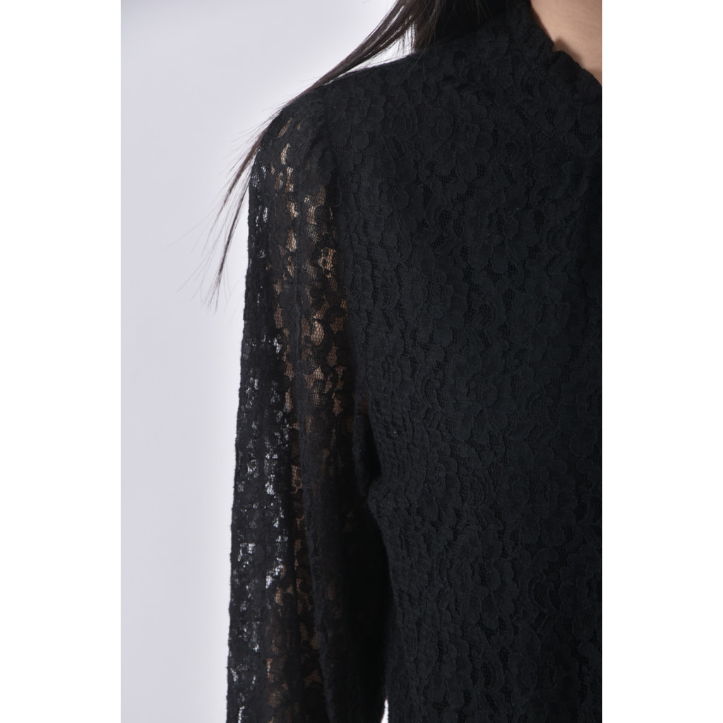 (S) b club棉質優雅黑色綁帶洋裝二手衣, , large