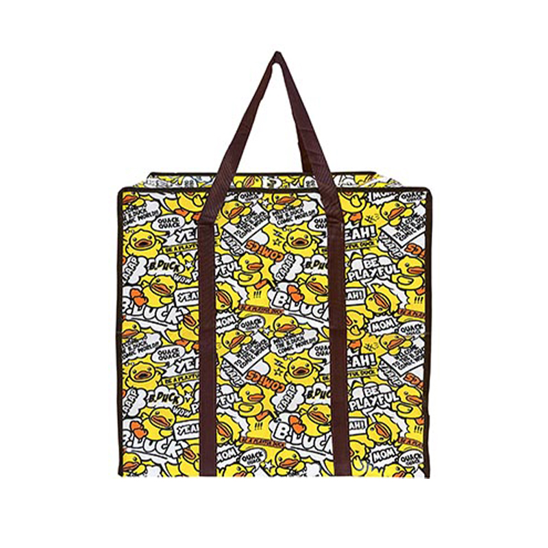 小黃鴨購物收納袋(中), , large