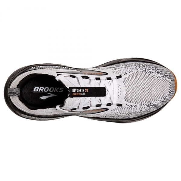 Brooks Glycerin Stealthfit GTS 21 男 慢跑鞋 甘油 白灰 [1104221D135], , large