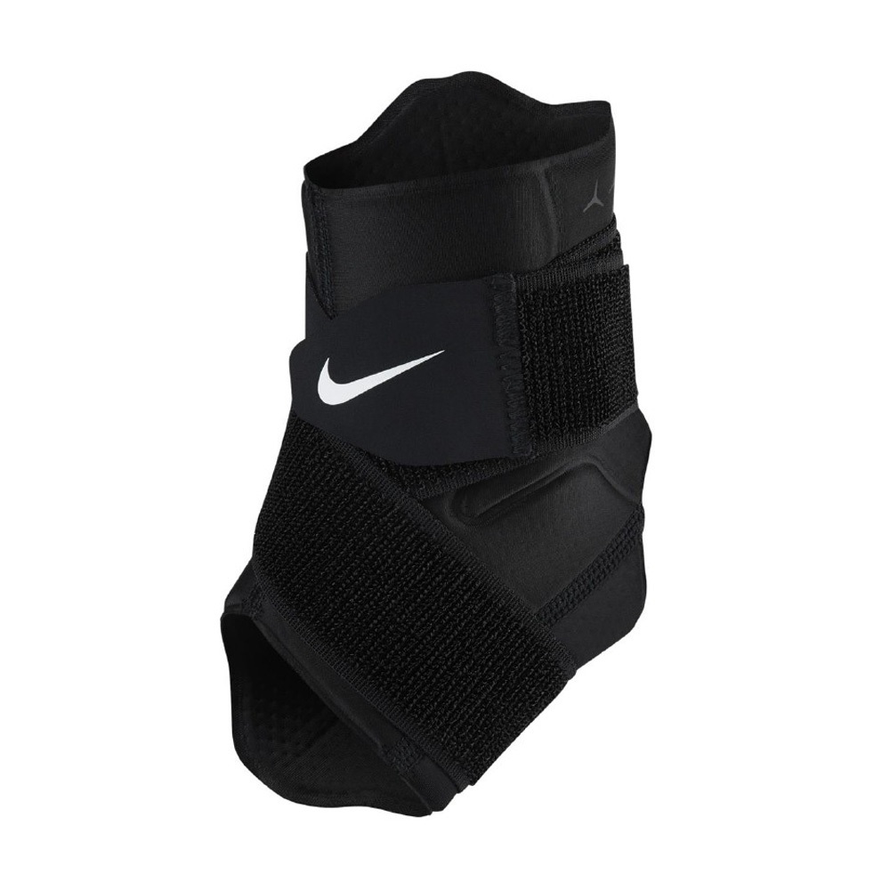 NIKE PRO 調節式護踝 健身 運動 護具 腳踝 防護 保護 支撐 耐用 透氣 乾爽 舒適 黑 S/M/L/XL, , large