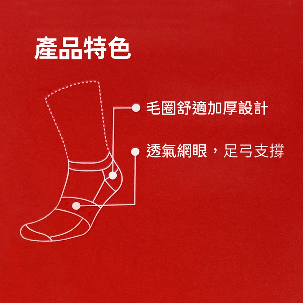 PUMA 經典加厚毛巾底運動短襪3雙裝 彪馬 跳豹 男襪 女襪 襪子 運動襪 短筒襪 踝襪 加厚 透氣 足弓支撐 黑, , large