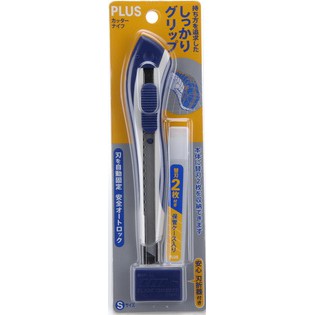 PLUS普樂士 CU-004 美工刀(附廢棄盒.刀片)