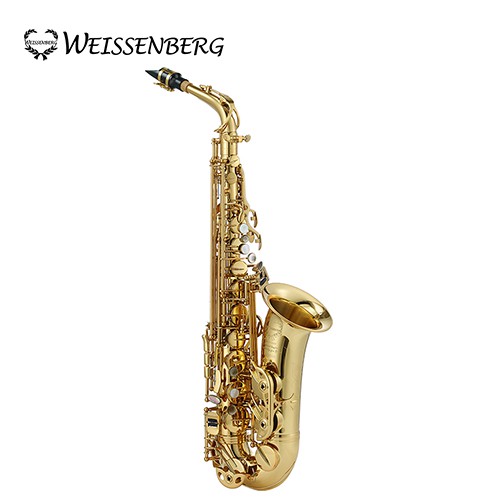 Weissenberg A-865GL Alto 中音薩克斯風 金漆塗裝款【敦煌樂器】, , large