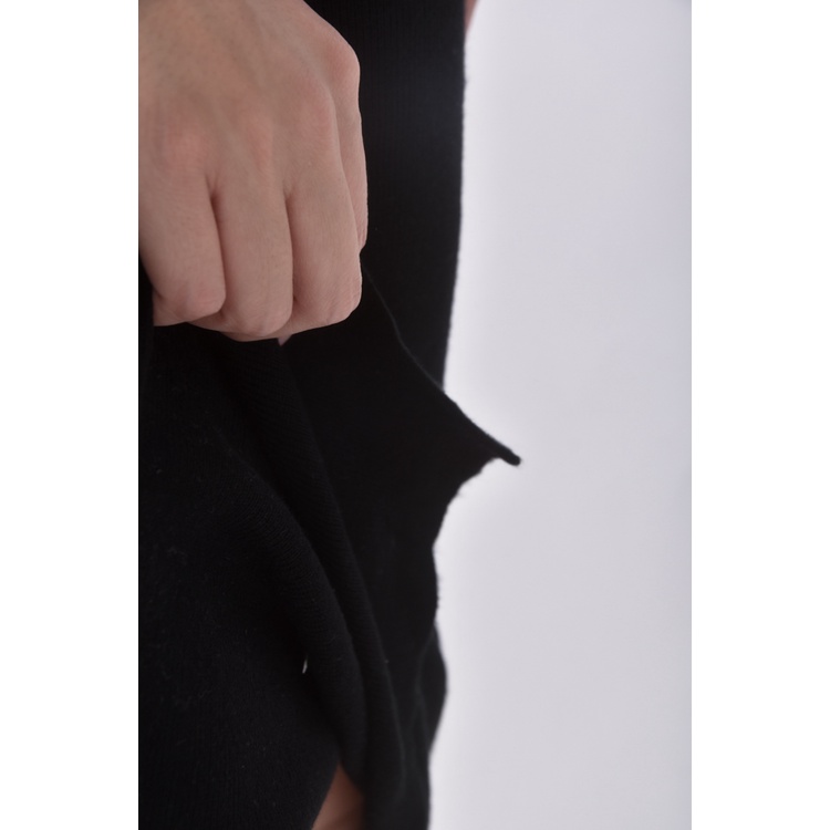 (S) 修身黑色長裙二手衣, , large