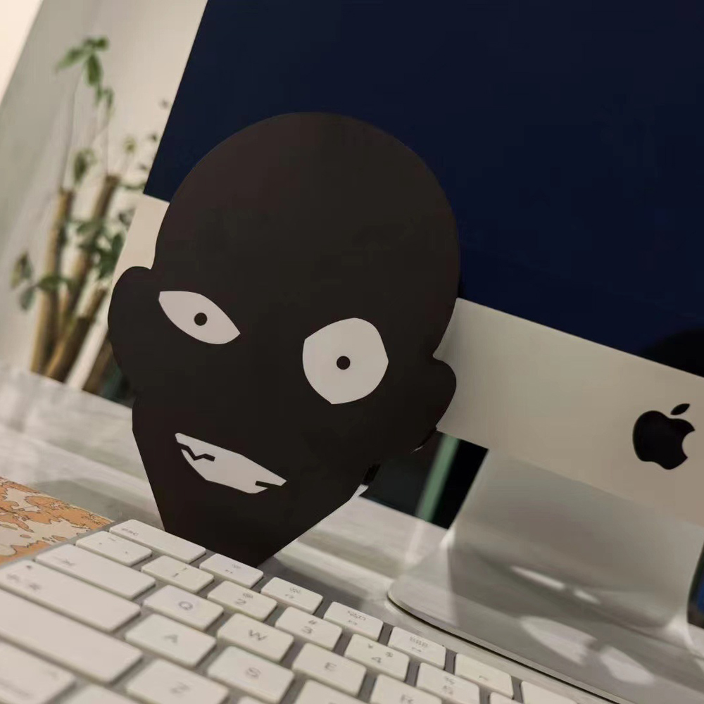 真相只有一個【柯南兇手造型夜燈】大小眼盯著你 名偵探 動漫 燈飾 送禮 交換禮物 入厝禮 造型燈具 室內照明 創意 搞笑, , large