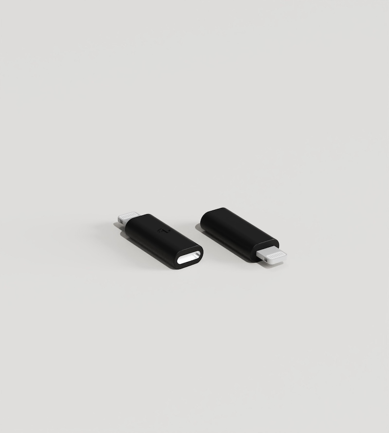 [萬摩科技]Allite USB C to Lightning 轉接頭 沈穩黑, , large