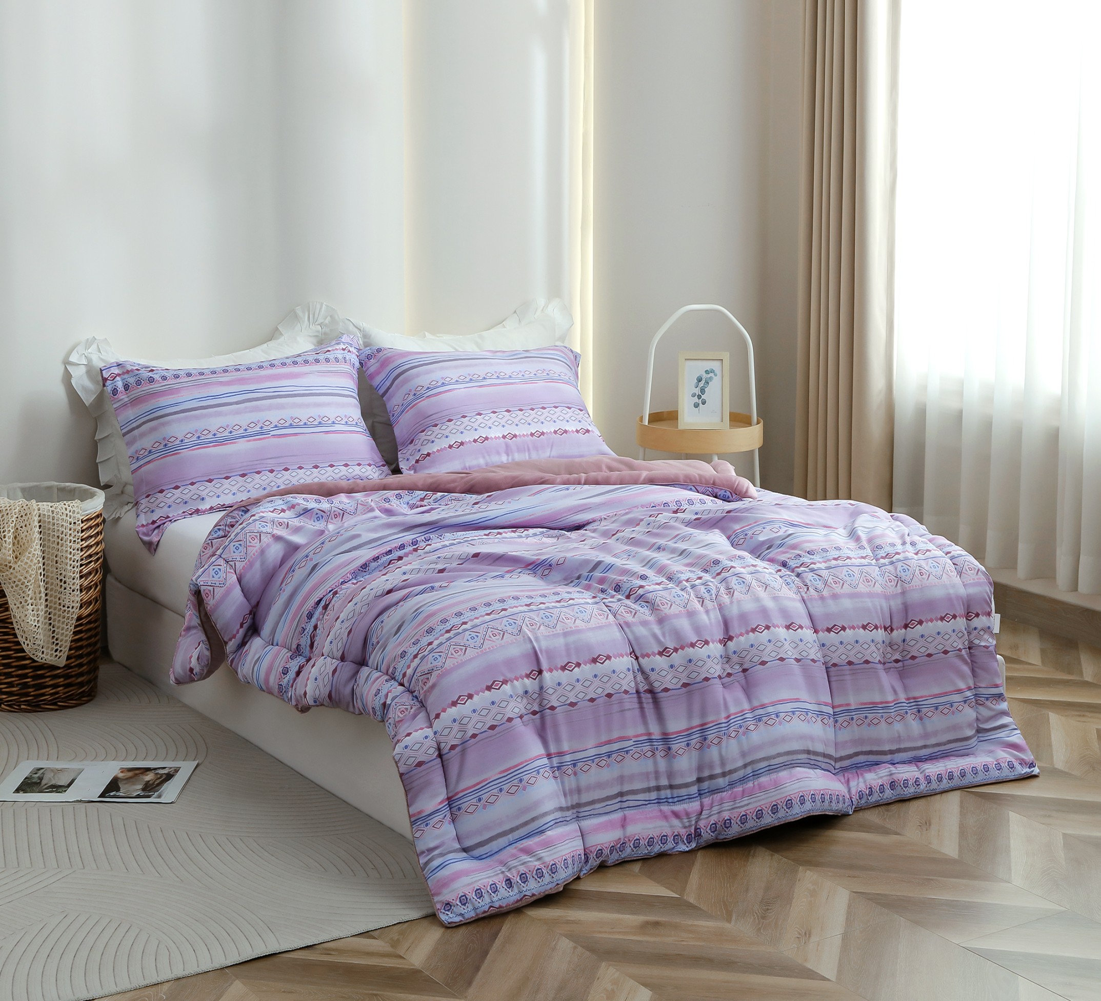 【MMhouse】Korean version titanium germanium negative ion far infrared velvet winter quilt, , large