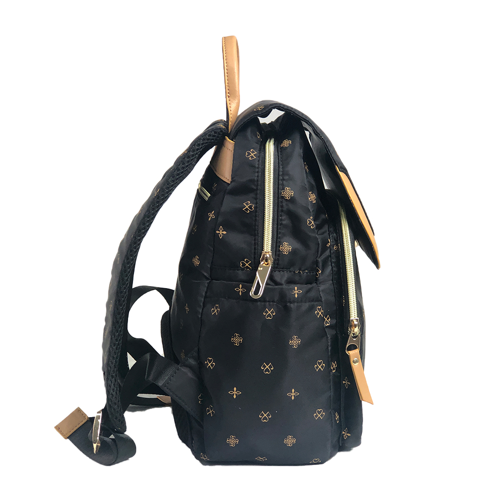 【lapagayo】歐洲皇家圖騰精品後背包/福利品/限量3個)PI-0409A-1-09黑色, , large