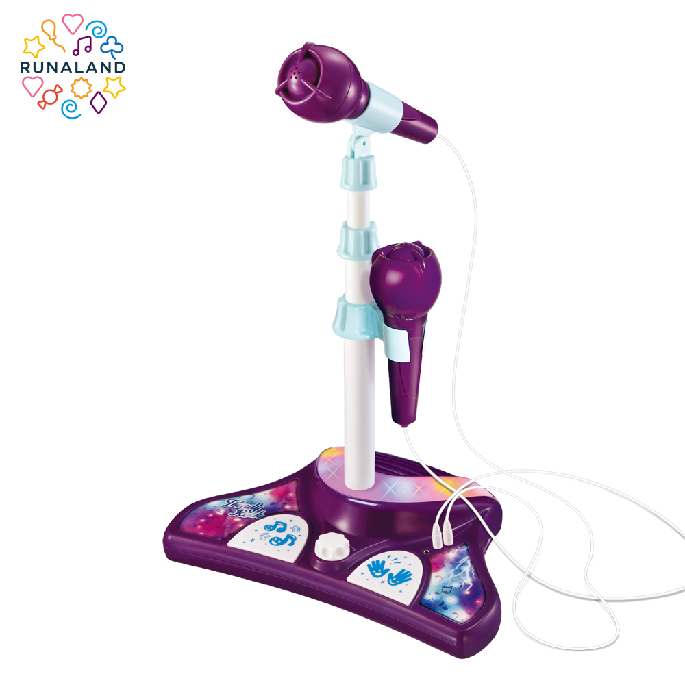 [RUNALAND] Connective with Smart dervices Microphones with 2 Microphones and Adjust Stand, , large