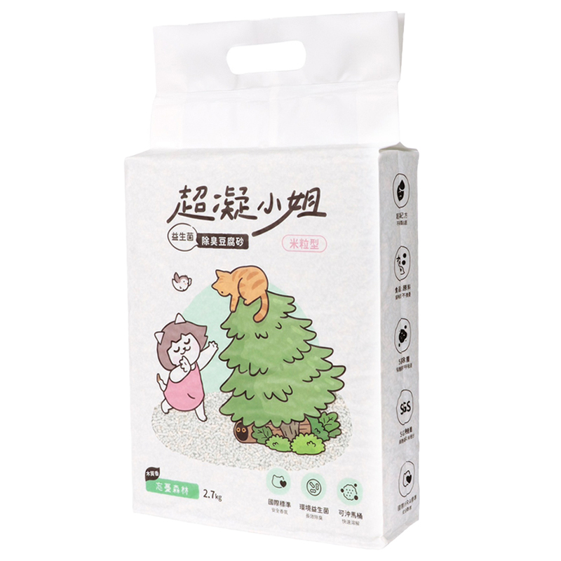 【超凝小姐】益生菌除臭豆腐砂（7L-6入組）- 全系列, , large