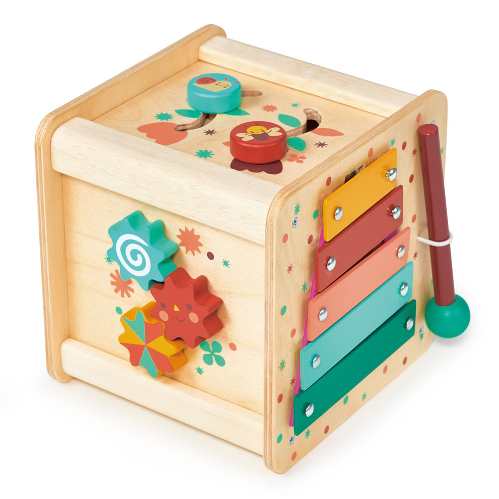 【Mentari】Toddler Activity Cube, , large