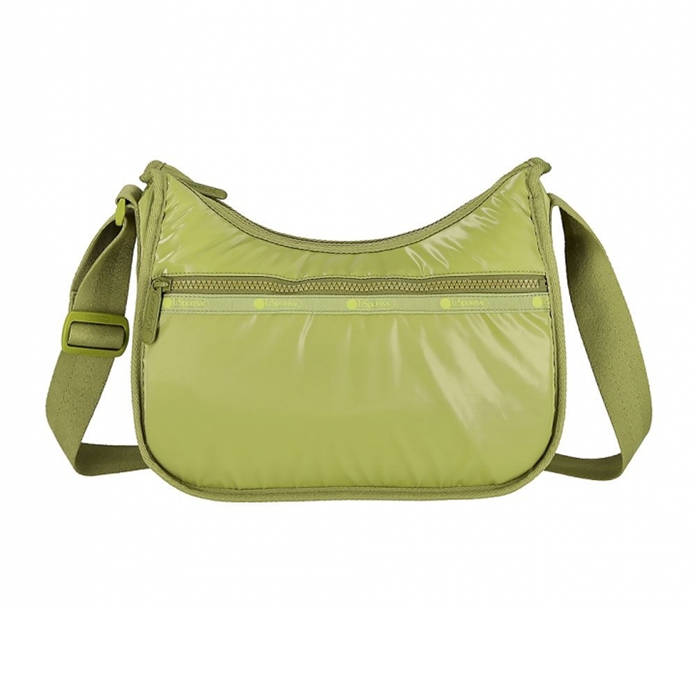 |快速出貨|Lesportsac Classic Hobo 經典斜背包/ 亮面橄欖綠, , large