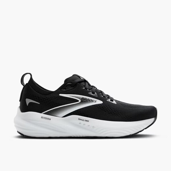 Brooks Glycerin 22 女 慢跑鞋 寬楦 支撐 彈力 緩震 黑 [1204341D090], , large