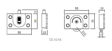 SLIDING DOOR CASTER(UPPER), , large
