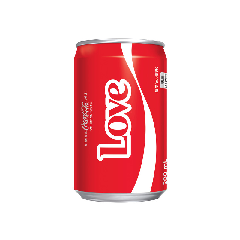 Coca-Cola 200ml LOVE Mini CAN, , large