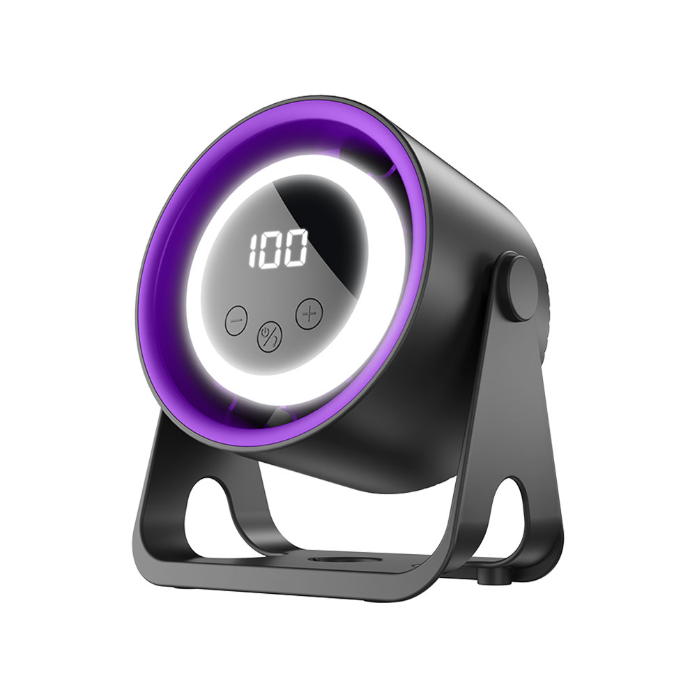 【HJY】鴻嘉源 USB 百段低躁強力小颶風-黑, , large