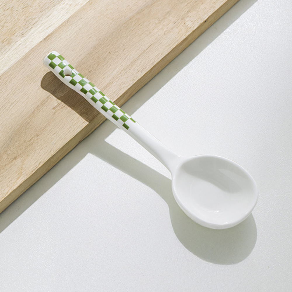 Ceramic spoon, , large