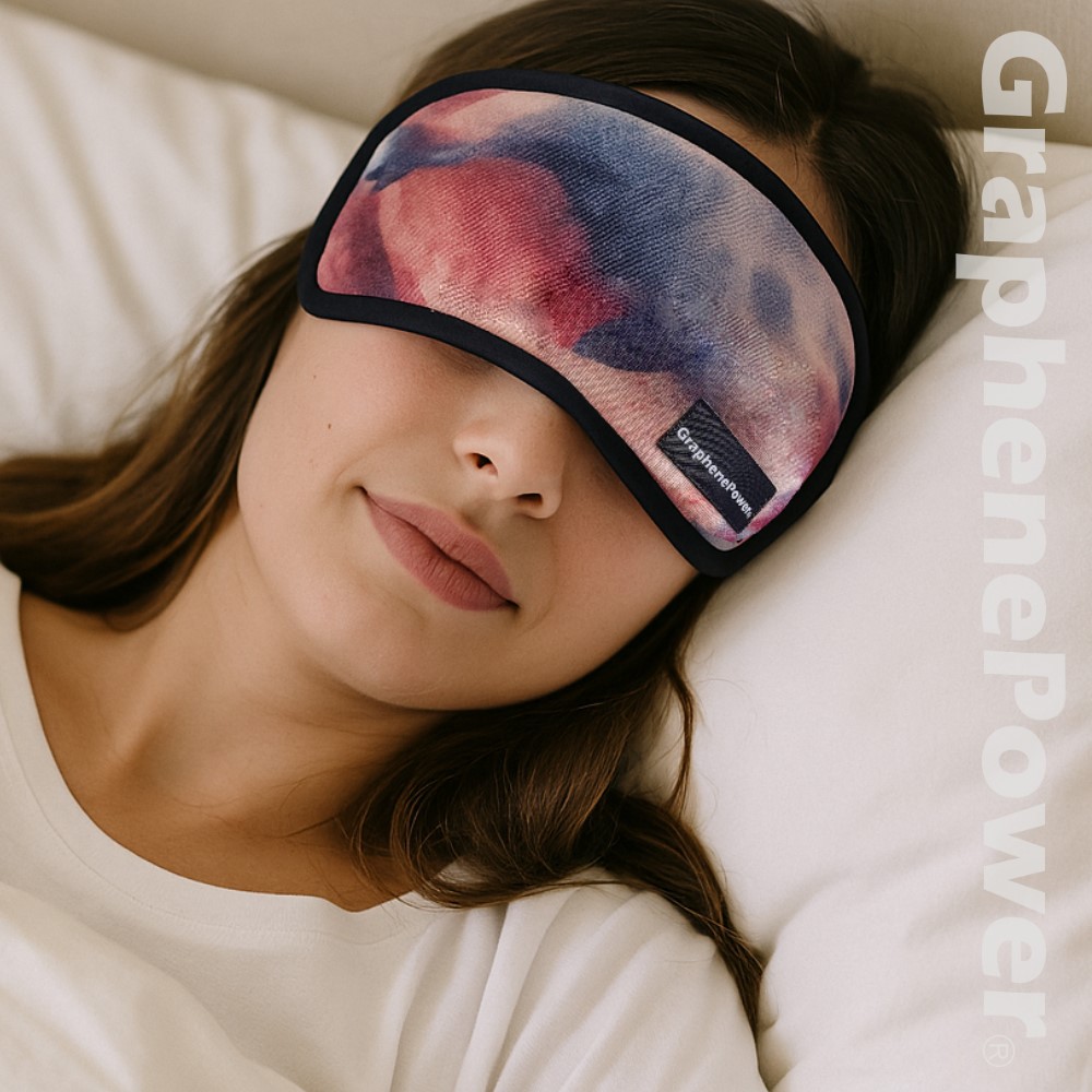 Graphene Terahertz Thermal Circulation Soothing Eye Mask, , large