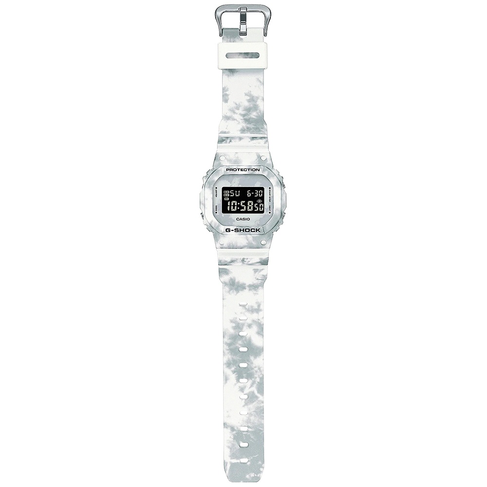 CASIO 卡西歐 G-SHOCK 冬季森林 雪地迷彩手錶 DW-5600GC-7, , large